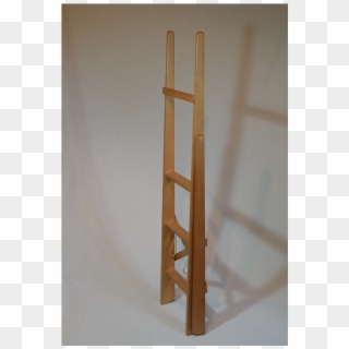Indoor Library Wooden Ladder Solid Wood Classic Stepladder - Plywood Clipart