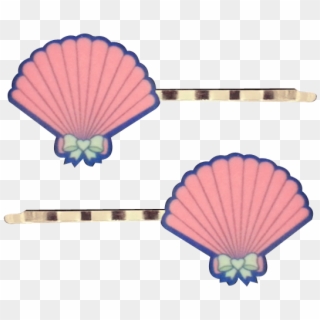 Mermaid Shell Hairclips - Hot Air Balloon - Png Download