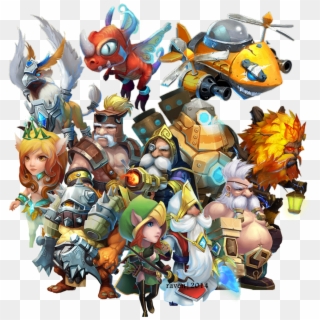 Troops Castle Clash Wiki Fandom Powered By Wikia - Clash Of Clans All Characters Fully Upgraded Clipart