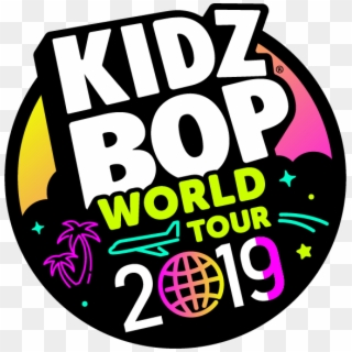 Kbworldtour2019 Logo Rgb - Kidz Bop World Tour 2019 Clipart