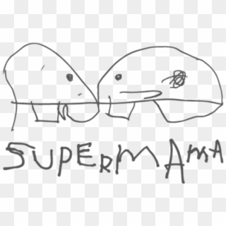 Supermama Store - Sketch Clipart