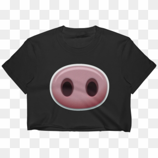 Emoji Crop Top T Shirt - Active Shirt Clipart