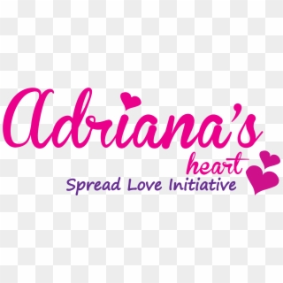 Adriana's Heart - Calligraphy Clipart