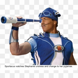 Lazytownhis Workout Session Just Began - Sportacus Lazy Town Clipart