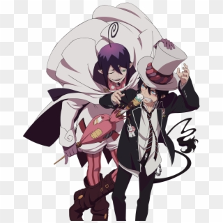 Go To Source - Blue Exorcist Rin And Mephisto Clipart