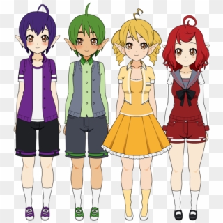 Teletubbies Anime , Png Download - Teletubbies Laa Laa Human Clipart