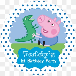 George Pig Party Box Stickers - Stickers George Pig Png Clipart