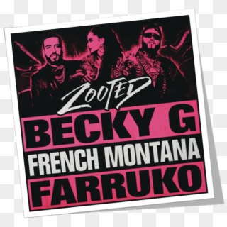 French Montana & Farruko) Single - Poster Clipart