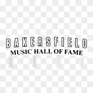 Bakersfield Music Hall Of Fame Logo Clipart
