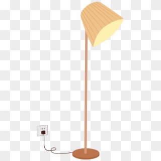 Dipinto A Mano Semplice Lampada Da Terra Lampade Png - Wood Clipart