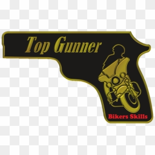 Top Gun , Png Download - Logo Gun Bikers Clipart