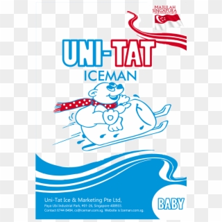 Packaging Design By Vitor Guedes For Uni-tat Ice & - Poster Clipart