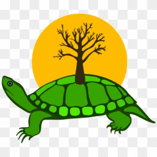 “i Was Glad That Turtle Island Was The One That Was - First Nations Turtle Art Clipart