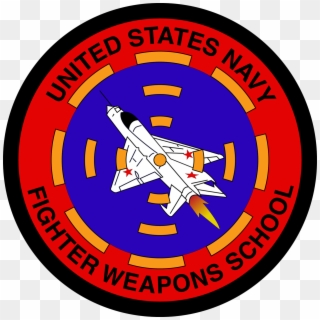 F 14 Top Gun Logo , Png Download - Top Gun Fighter Weapons School Clipart