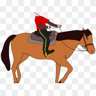 Rider Clipart Horse Reins - Ride A Horse Png Transparent Png