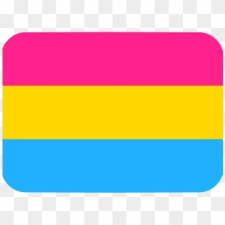 Pansexual Pride Flag - Pansexual Flag Emoji Discord Clipart