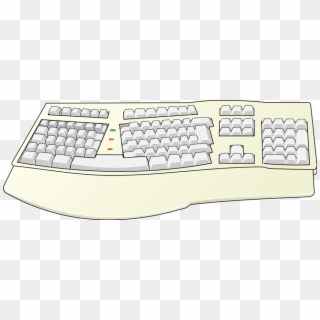 Keyboard 01 Png - Computer Keyboard Clipart