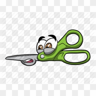 Cartoon Scissors - Scissor Cartoon Png Clipart