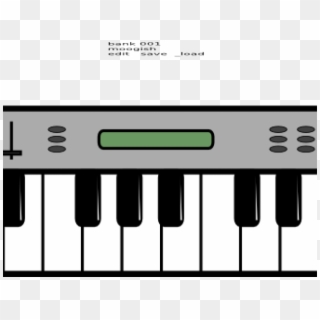 Clipart Keyboard Musik - Png Download