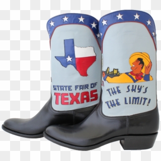 “the Sky's The Limit” State Fair Boot - Riding Boot Clipart