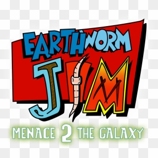 Earthworm Jim - Jim Menace 2 The Galaxy Clipart