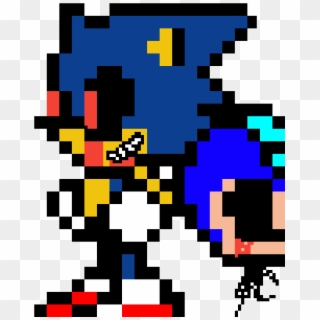Sonic - Exe - Pixel Art Sonic Exe Clipart