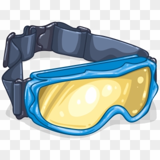 Ski Goggles - Dog Collar Clipart
