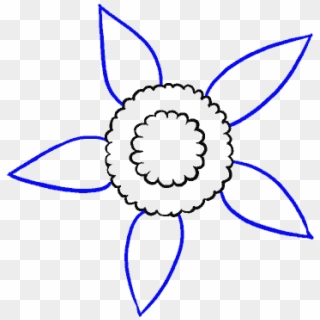 Drawing Sunflowers Small - Drawing Clipart