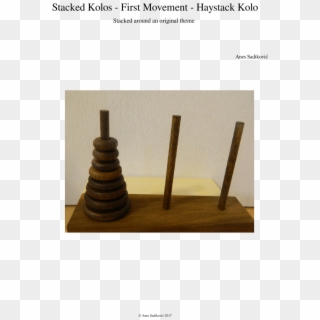 Stacked Kolos - First Movement - Haystack Kolo - Plywood Clipart