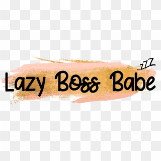 Lazy Boss Babe - Calligraphy Clipart