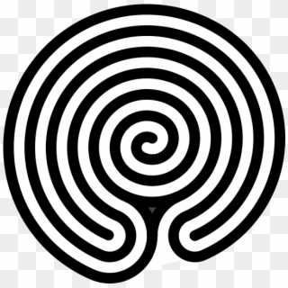 Clip Art Library Hindu Or Indian Form Of Labyrinth - Indian Labyrinth - Png Download