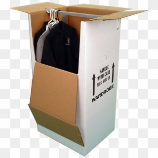 Moving Boxes Packing Supplies Moving Tips Handy Dandy - Two Men And A Truck Wardrobe Box Clipart