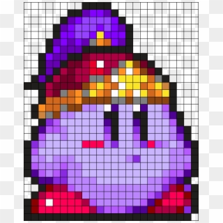 Ninja Kirby Perler Bead Pattern / Bead Sprite - Darth Vader 8 Bit Art Clipart
