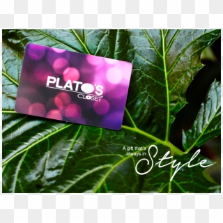 Give The Gift Of Plato's Closet - Plato's Closet Gift Cards Clipart