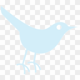 Clipart Bird Outline - Twitter Bird Icon - Png Download