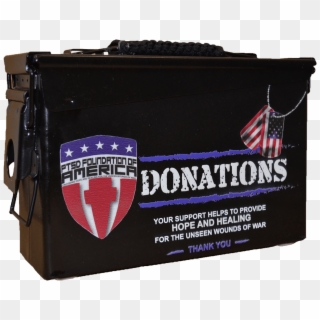 Donations Ammo Can - Handbag Clipart