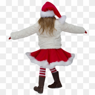 Christmas Child Girl Little Girl Holiday Xmas - Costume Hat Clipart