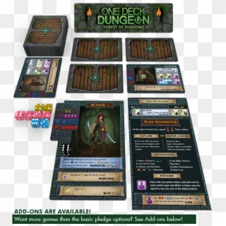 A Turn Reference, A Set Of Campaign Sheets, 15 Hearts - One Deck Dungeon Game Clipart