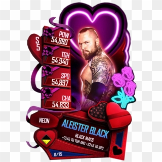 Aleisterblack S5 24 Shattered Supercard Aleisterblack - Heart Clipart