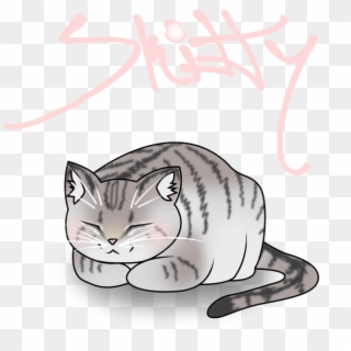 Skittyloaf - Domestic Short-haired Cat Clipart