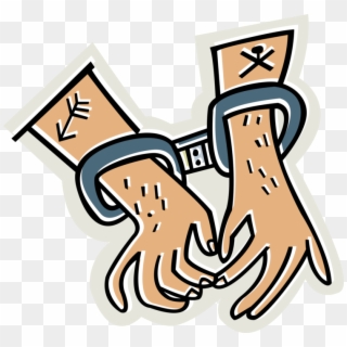 More In Same Style Group - Hands In Cuffs Clipart