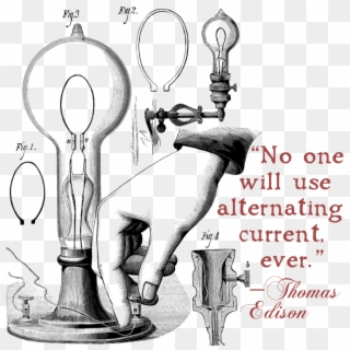 We Are The Home Of Footnote - Thomas Edison Clipart