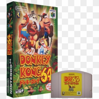 Donkey Kong 64 Box - Pc Game Clipart