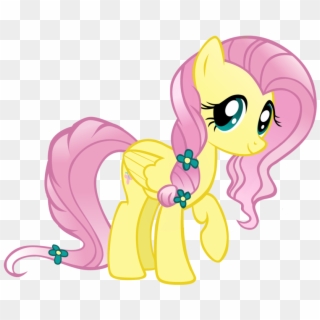 Fluttershy As A Crystal Pony - My Little Pony Flater Clipart