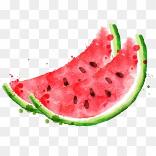 Royalty Free Stock Photography Clip Art Royaltyfree - Watercolor Watermelon Slice Png Transparent Png