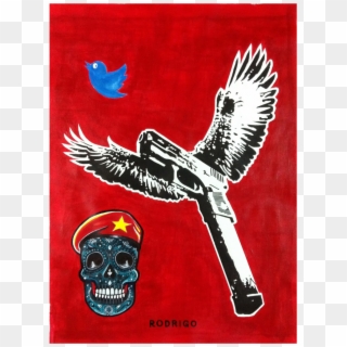 "twitter Open Season" 55x70cm Acrylic On Canvas May - Eagle Clipart