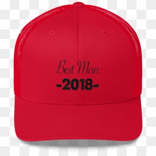 Best Man Retro Trucker Cap - Treason Hat Clipart