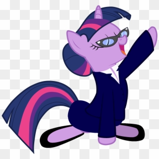 Businessmares - Mlp Twilight Sparkle With Glasses Clipart