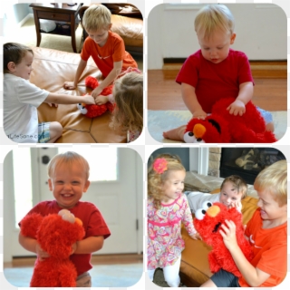 Elmo Party - Toddler Clipart