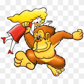 Image Source - Donkey Kong And Lady Spirit Clipart